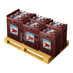 6 Bateras TROJAN J305H-AC | 6 Voltios 400 Amperios 